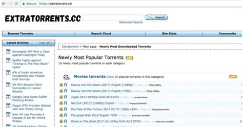 extratorrent.cc|ExtraTorrent proxy .
